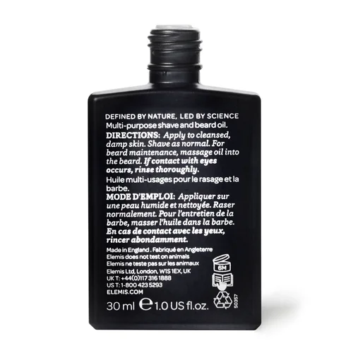 Smooth Result Shave and Beard Oil 30ml afbeelding 3