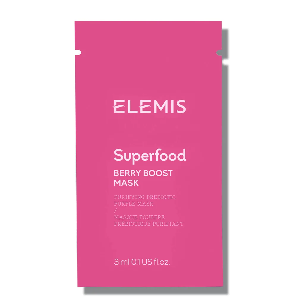 Elemis Superfood Berry Boost Mask 3ml Sachet afbeelding 1